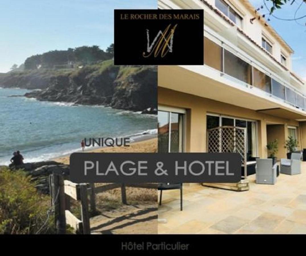 Hotel Particulier Le Rocher Des Marais "Proximite Plage & Vue Mer Pour Certains Hebergements" Порнік Екстер'єр фото